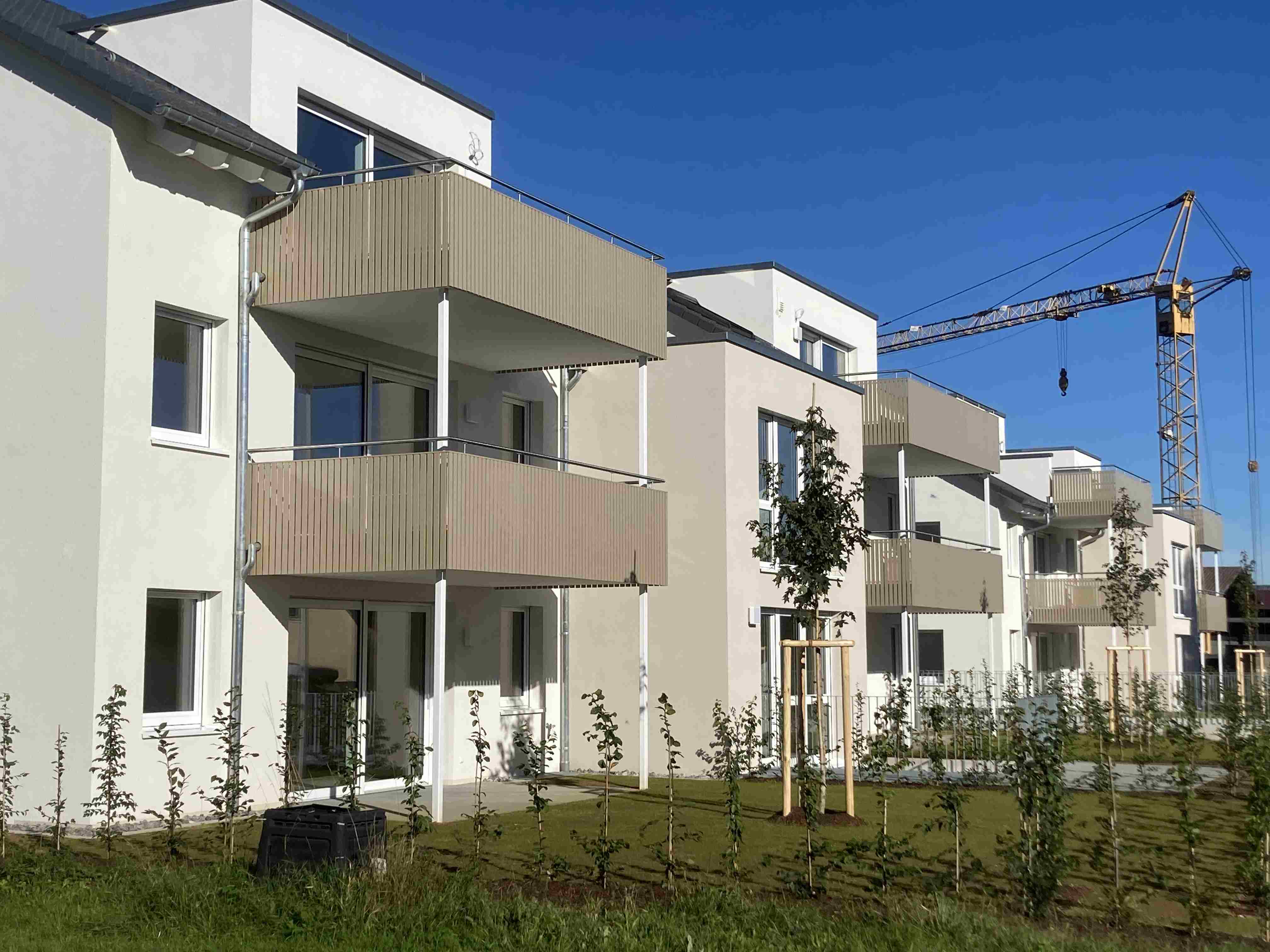 7-Familienhaus Walddorfhäslach 2022: Außenansicht Südwest